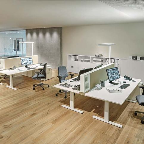 LINEABÜRO Sitzmöbel - Giroflex g64_Office-Conference_grey_Interior_large-office_group_ls